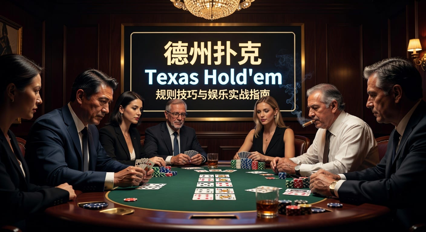 德州扑克 texas hold'em 实战入门与牌桌思路