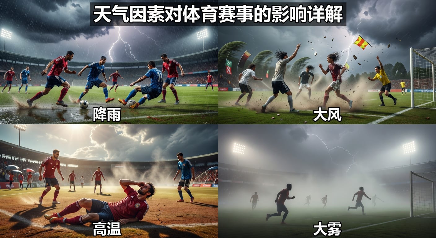 天气因素对体育赛事判断的影响与临场思路