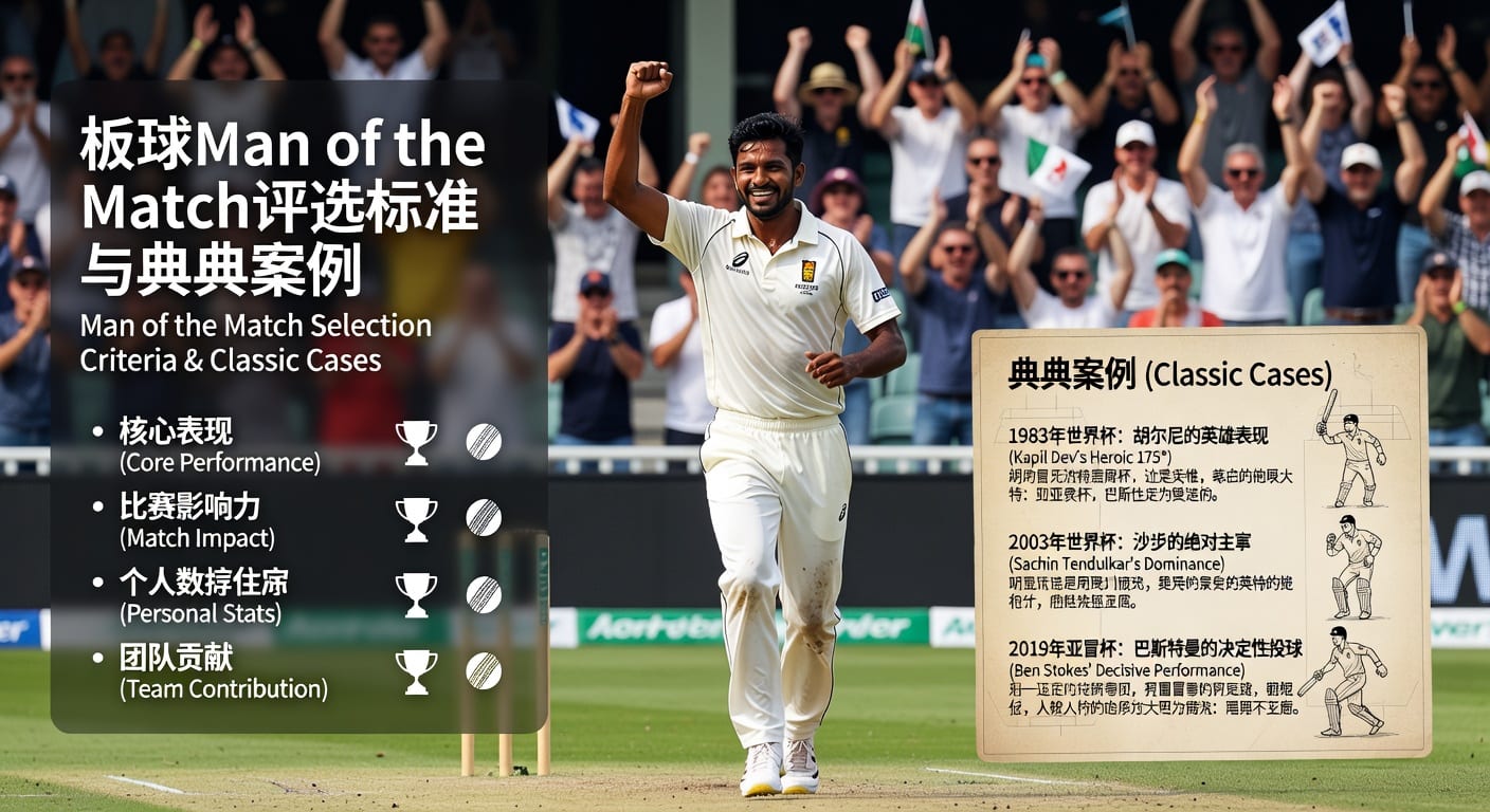 Man of the Match：2026年评选逻辑与实战解读