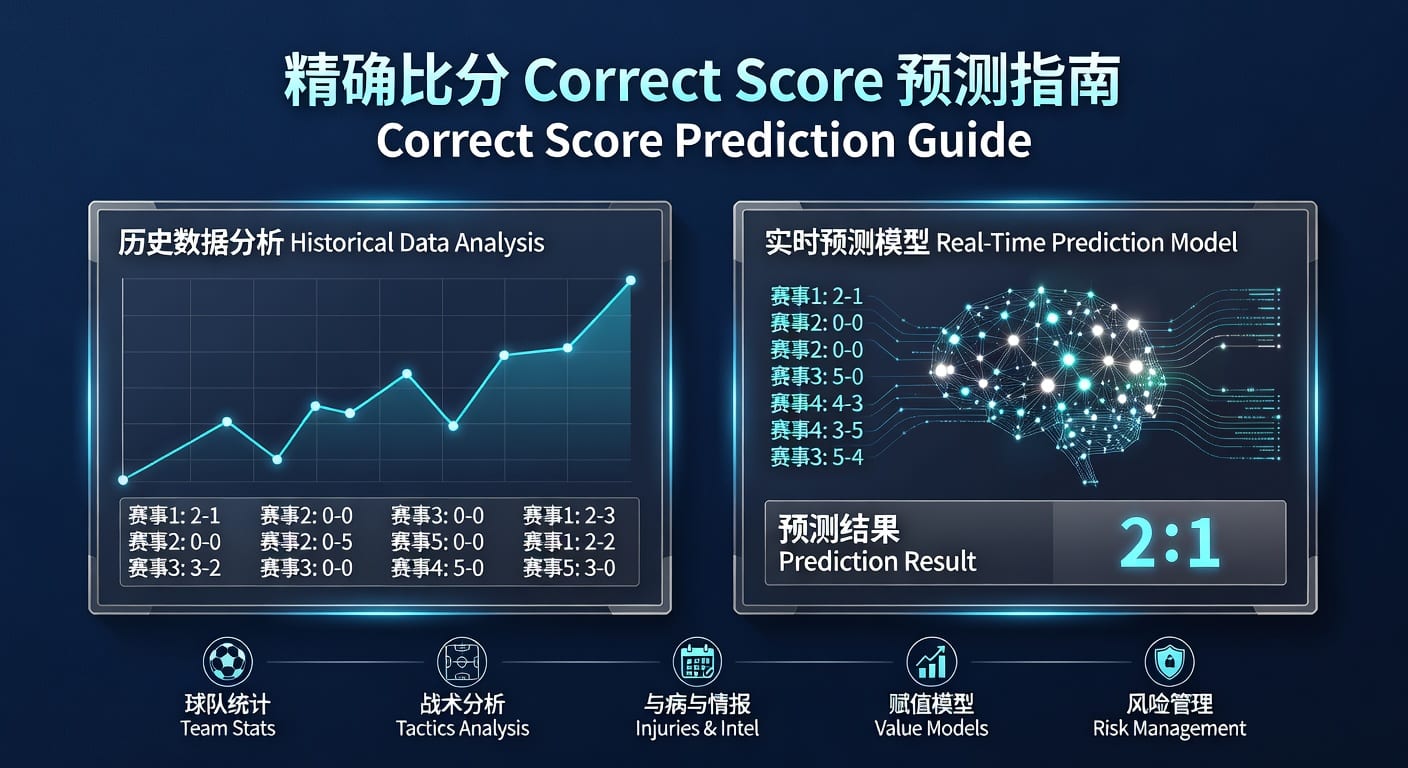 精确比分 correct score投注技巧与思路解析